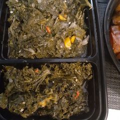 A picture of Spicy Steamed Kale.
