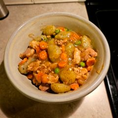 A picture of Chicken and Gnocchi Dumplings.