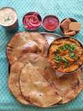 Smoky Oro with Warm Bajra Rotla – The Soul of a Gujarati Dinner