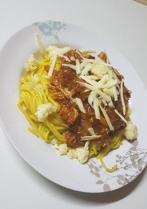 صورة لوصفة سباغيتي 🍲