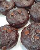 Low fat chocolate muffins