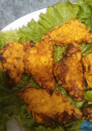 A picture of Crispy chicken sandwiches.
