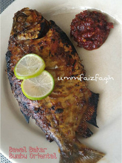 Foto resep Bawal Bakar Bumbu Oriental