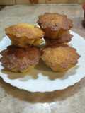 Muffins de polenta y coco con sorpresa