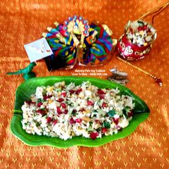 A picture of Gopalkala - Janmashtami - Dahi Handi Divine Prasad - Quick 5-minute Healthy Fireless Recipe.