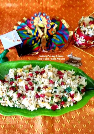 A picture of Gopalkala - Janmashtami - Dahi Handi Divine Prasad - Quick 5-minute Healthy Fireless Recipe.