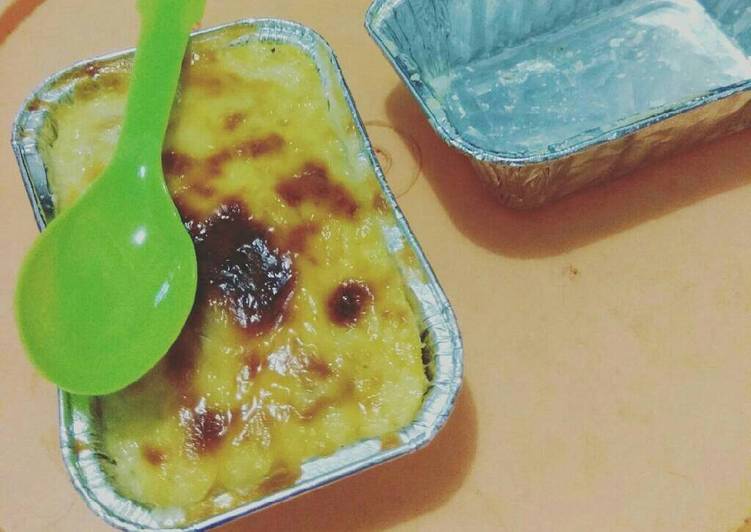 Baked Rice with Cheese (nasi bakar Itali 😁)