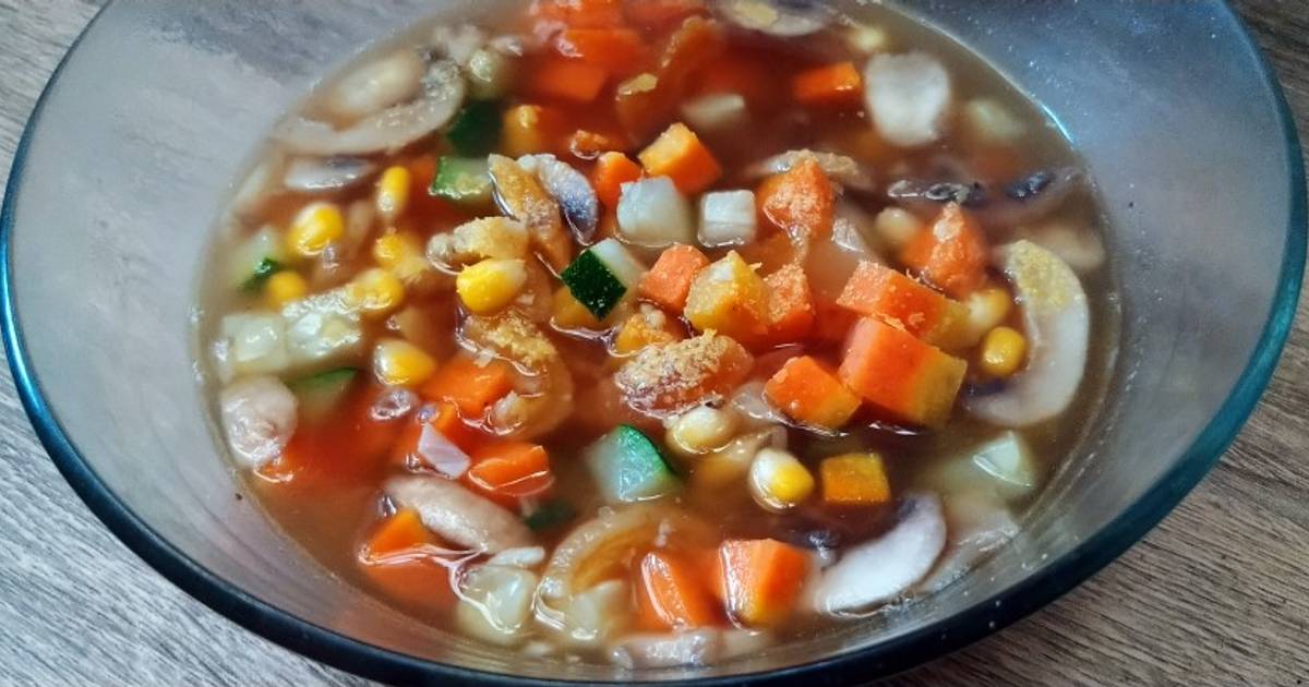 Resep Vegan Garlic Ginger Soup oleh Dapuranku Cookpad