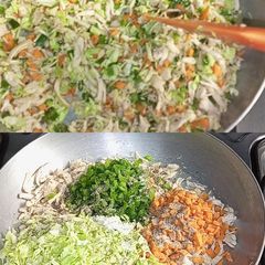 A picture of Chinese Filling 🇨🇳🇨🇳🥕🫑🥬.