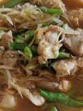 แกงไก่ใส่มะละกอ