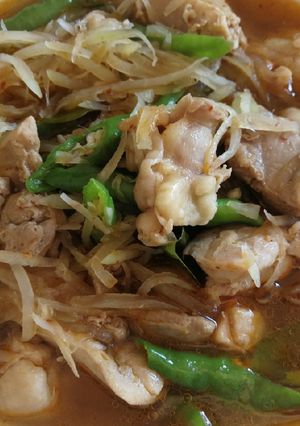 รูปของ แกงไก่ใส่มะละกอ