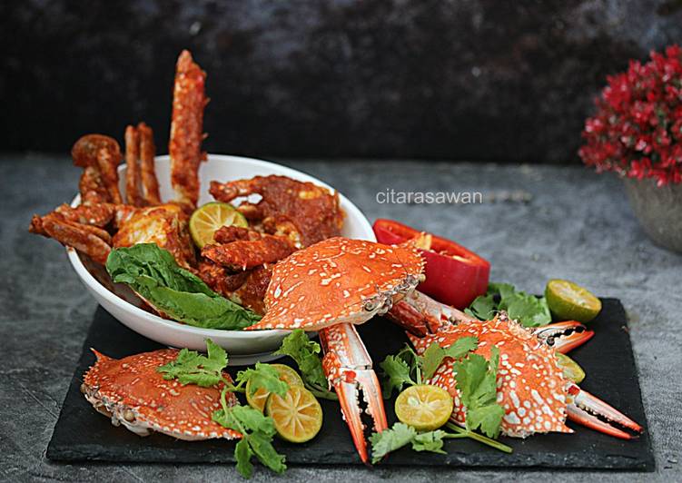 Cara Memasak Ketam Cili yang Mudah