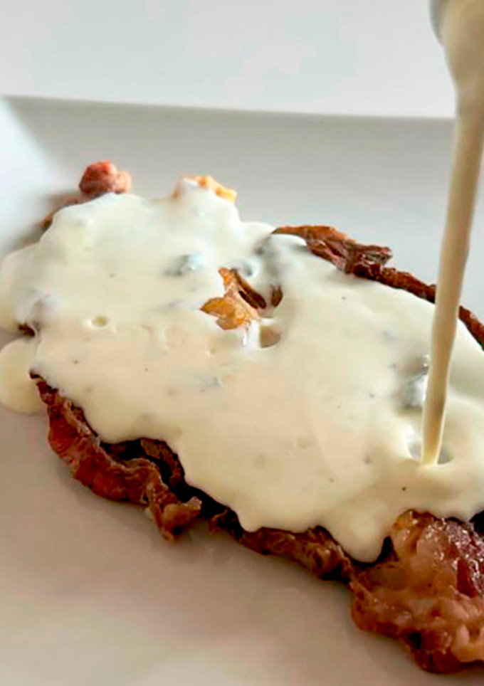 Una foto de Salsa gorgonzola