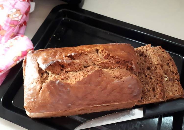 Resep Starbucks banana bread (simple way) yang Sempurna