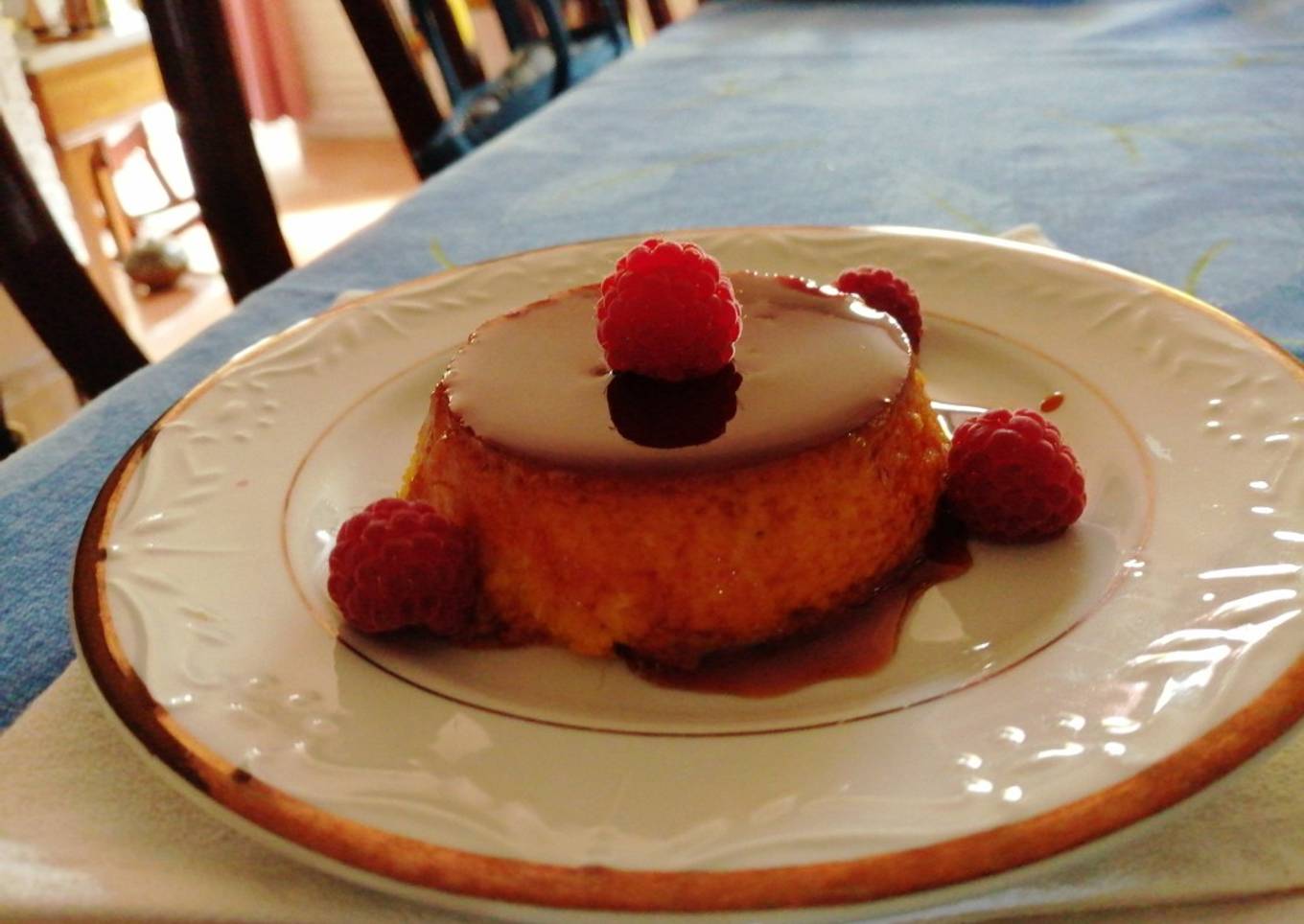 Flan de calabaza