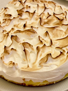 Una foto de Tarta de limón sin horno#dulce