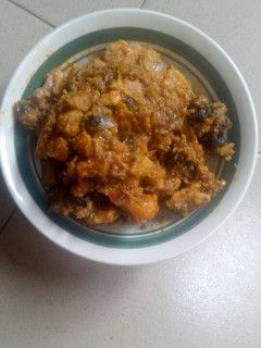 A picture of Ripe plantain porriage.