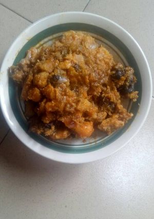 A picture of Ripe plantain porriage.