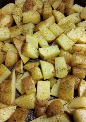 صورة لوصفة بطاطس ودجز🥔 Potato Wedges