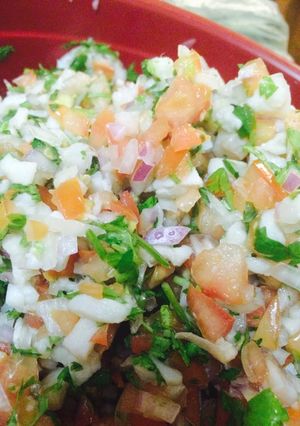 Una foto de Ceviche de tilapia