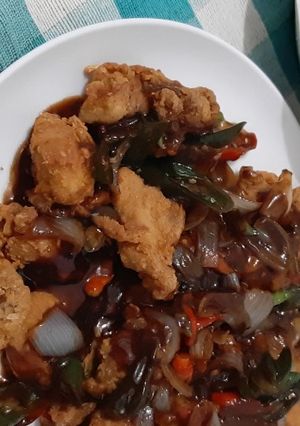 Foto resep Ayam Lada Hitam