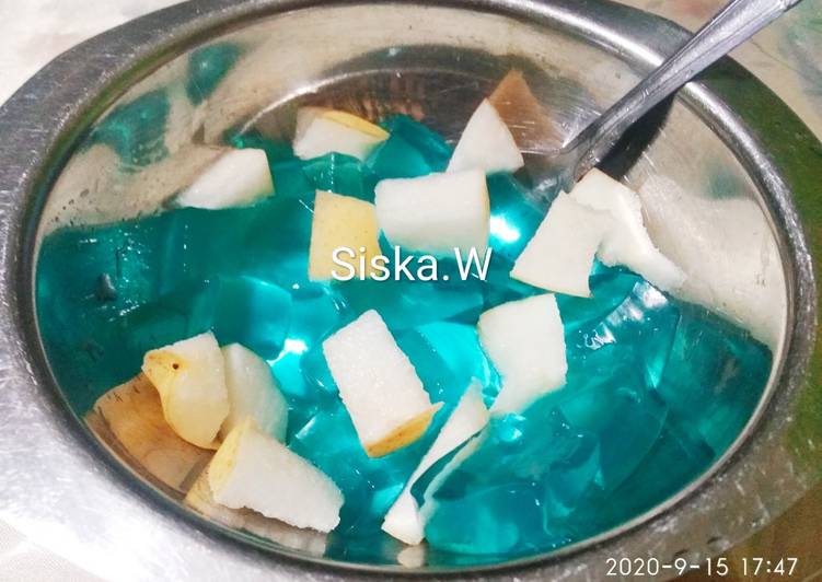 Resep Jelly with Pir🍐 ala DEBM Anti Gagal