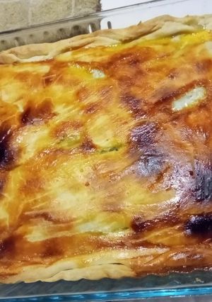 Una foto de Tarta de acelga casera (elaboración de masa también)
