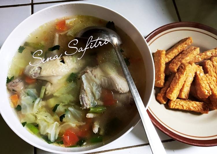 Sayur sop ayam+ceker?