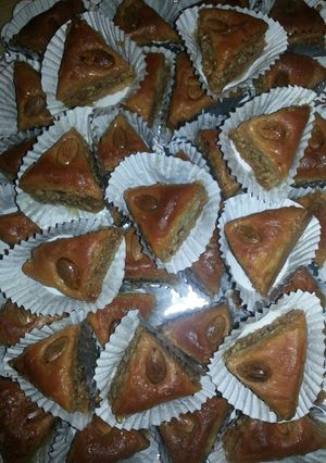 صورة لوصفة البقلاوة