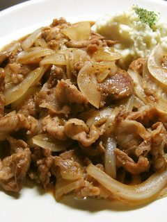 A picture of ☆Stir-Fried Pork and Onion with Worcestershire Sauce☆.