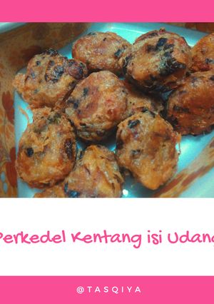 Foto resep Perkedel Kentang isi Udang