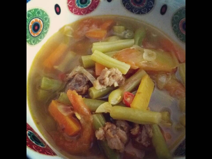 Langkah Gampang Menyiapkan Resep Asem-asem daging/ tetelan sapi yang  Bikin Ketagihan Anti Ribet, Bikin Ngiler