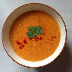 A picture of Corn soup.
