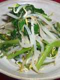 Water Spinach and Bean Sprout Namul