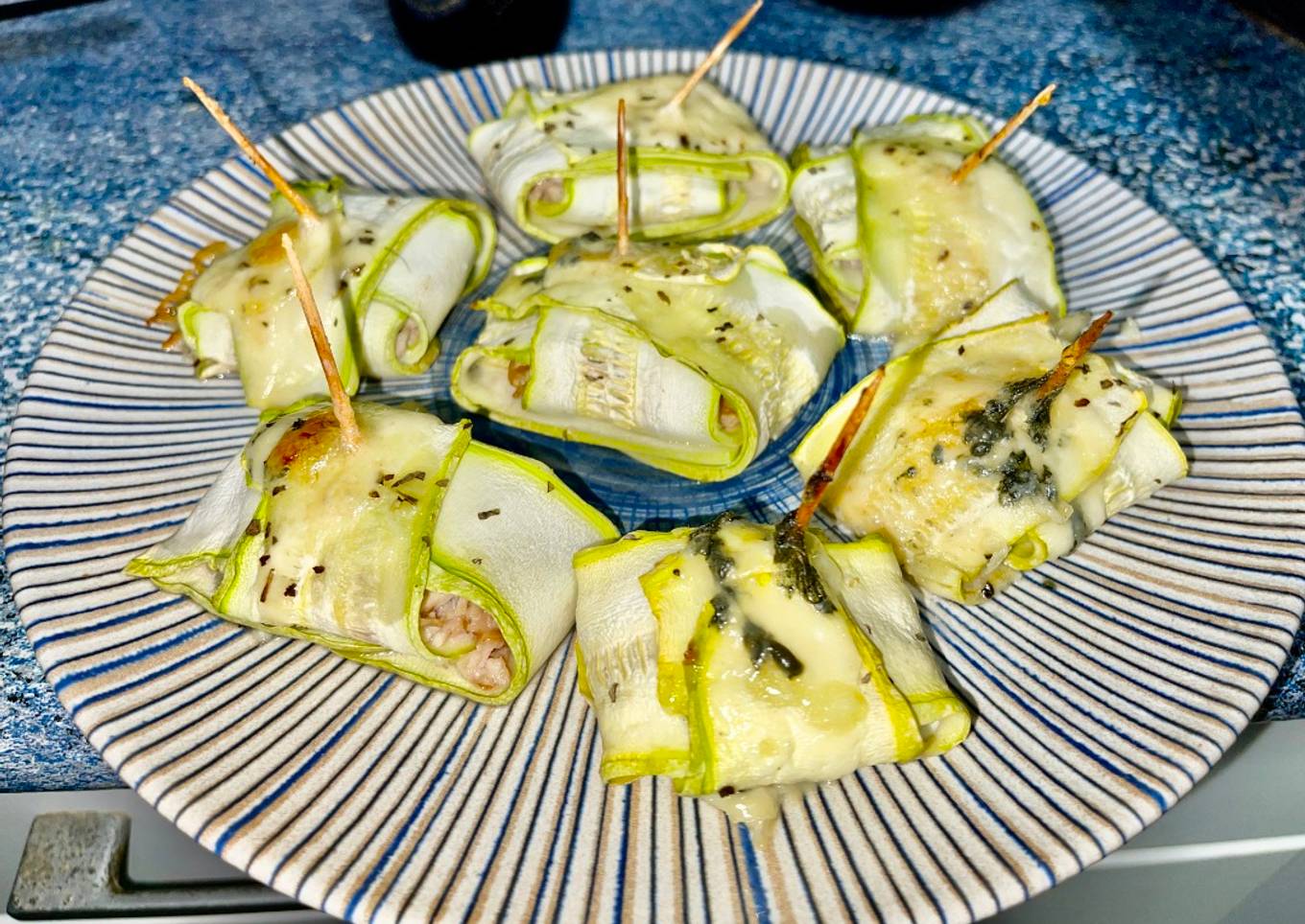 Saquitos de calabacín