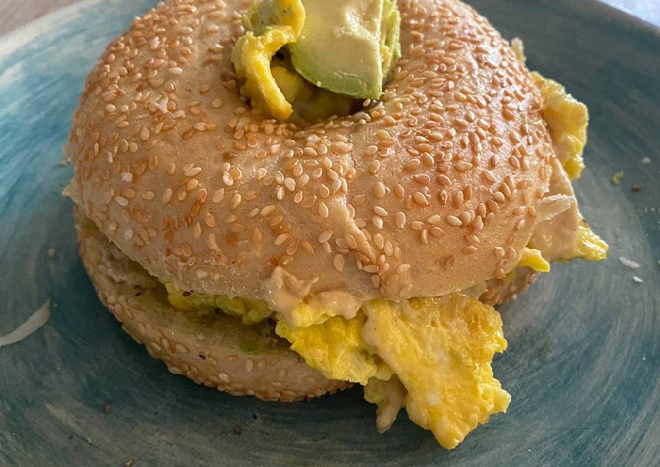 Breakfast bagel