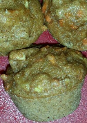 A picture of Mini Apple Carrot Muffins.