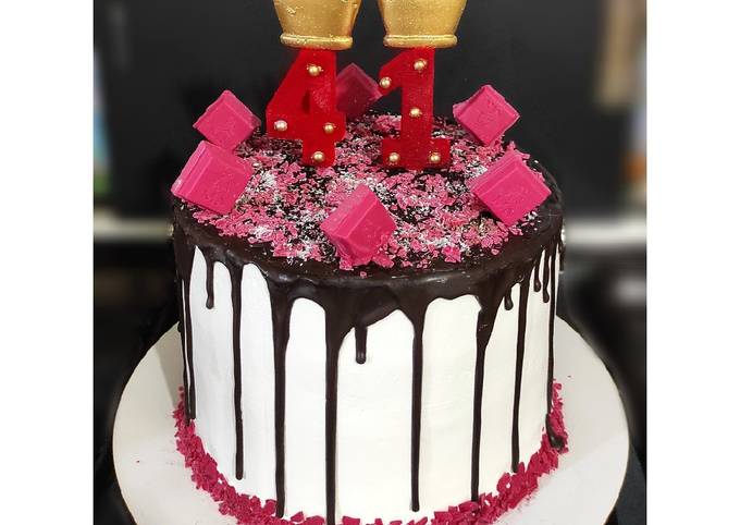 طرز تهیه کیک تولد دخترانه ساده و خوشمزه توسط N S کوکپد