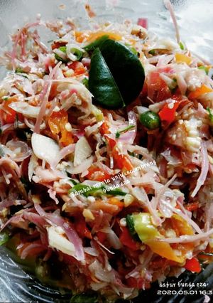 Foto resep Sambal mentah unji/kecombrang