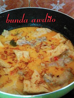 Foto resep Opor ayam kampung+tahu+labu siam