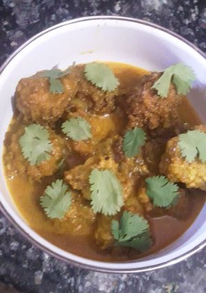 A picture of Lokey(ghiya) k kofte.