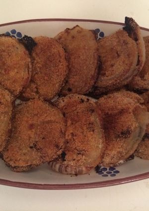 Una foto de Cebollas gratinadas