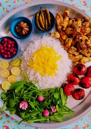 عکسی از دستور جوجه کباب