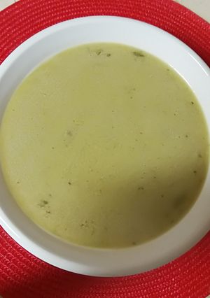 A picture of Red Lentil Soup.
