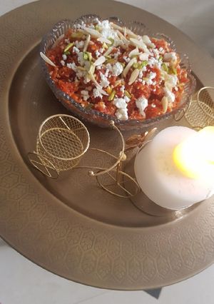 A picture of Gajar ka Halwa.