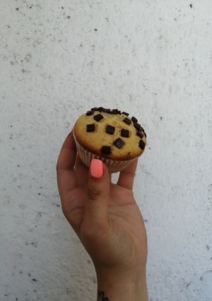 Csokidarabos muffin recept fotója