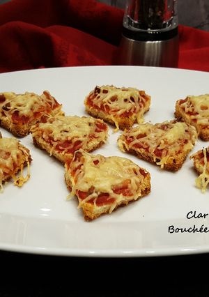 Une photo de Bouchées coeur gratinées