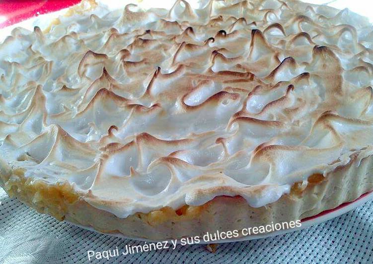 Tarta pie de limón