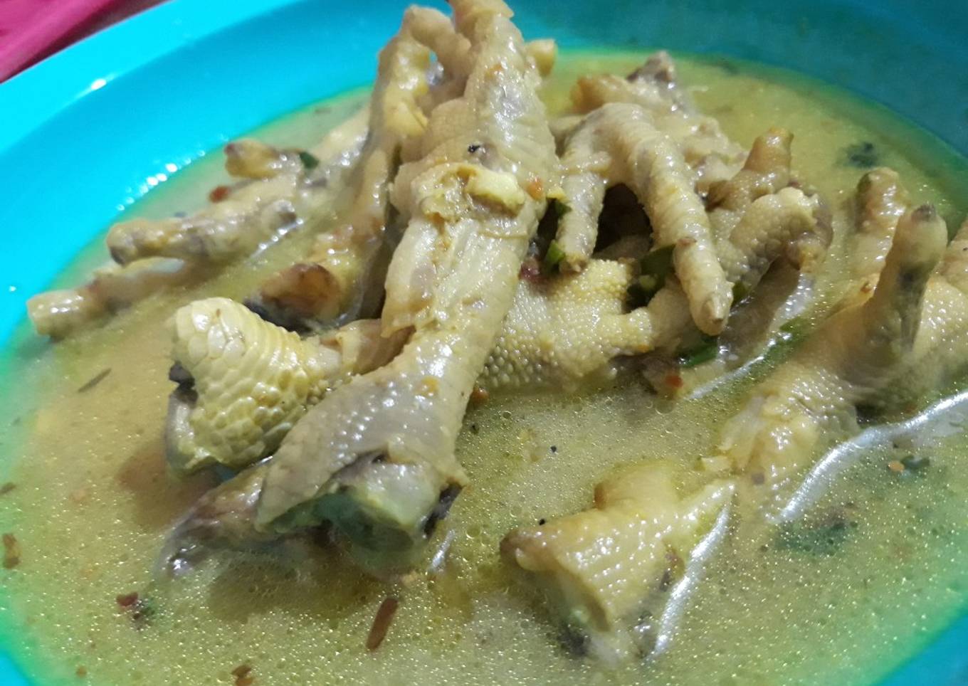 Soto ceker ayam