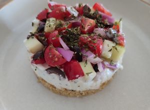Une photo de Cheesecake à la grecque